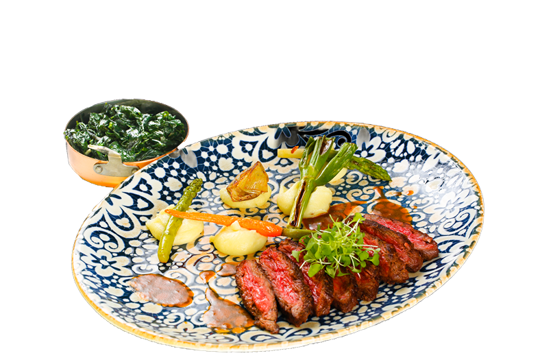 Grilled Australian Wagyu hanging tenderloin
