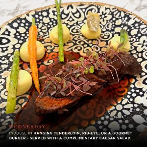 ventisi, alacarte, promotion, thai, italian, cuisine, bangkok, centara grand, centralworld, beef. hanger tenderloin