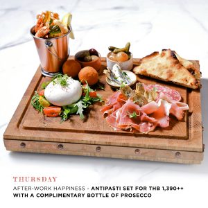 ventisi, alacarte, promotion, thai, italian, cuisine, bangkok, centara grand, centralworld, antipasti