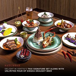 ventisi, alacarte, promotion, thai, italian, cuisine, bangkok, centara grand, centralworld